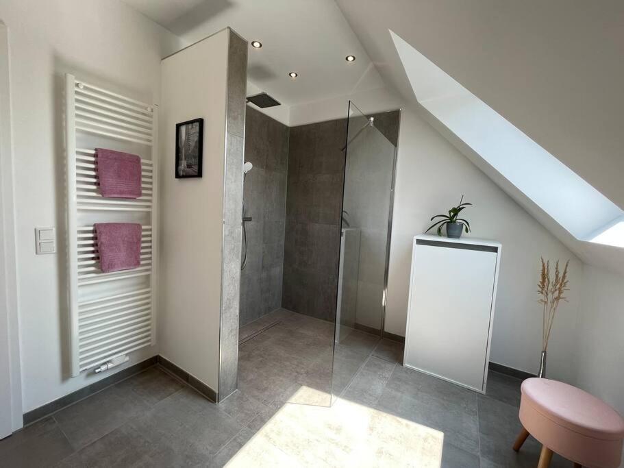 Studio - Apartment Steinmetz Mit Balkon Reken Экстерьер фото